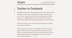 Desktop Screenshot of jiaaro.com